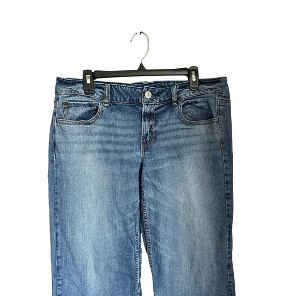 American Eagle Jeans Artist Med Wash size 14 - Picture 2 of 7